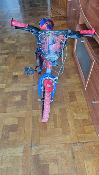 Bicicleta Spiderman Infantil