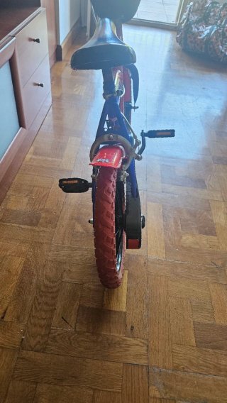 Bicicleta Spiderman Infantil