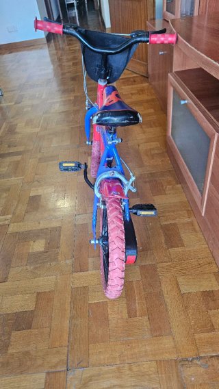 Bicicleta Spiderman Infantil