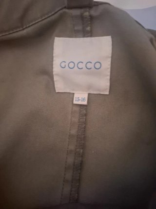 Parka Gocco verde T.15-16
