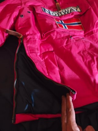 Abrigo Geographical Norway Rosa