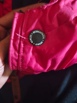 Abrigo Geographical Norway Rosa