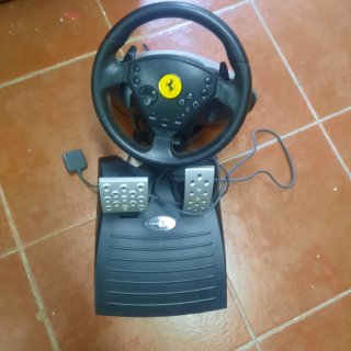 Volante y Pedales Ferrari Play Station 1