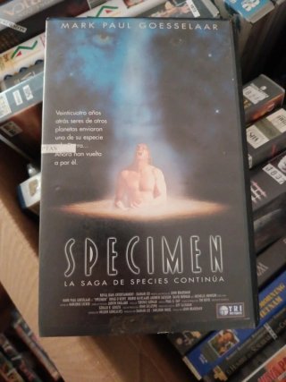 VHS Specimen La Saga de Species Continúa