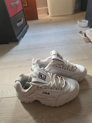 Zapatillas Fila Talla 38 Blancas