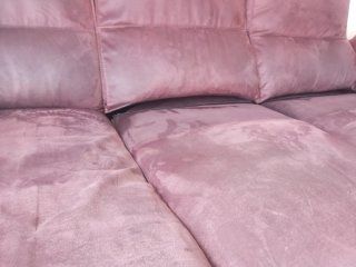 Sofá Chaise Longue color chocolate