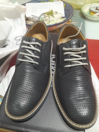 IGI&CO Scarpe Uomo Pelle Blu Scuro