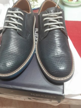 IGI&CO Scarpe Uomo Pelle Blu Scuro