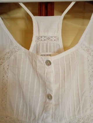 Vestido Woman Secret Blanco Talla L