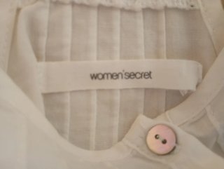 Vestido Woman Secret Blanco Talla L