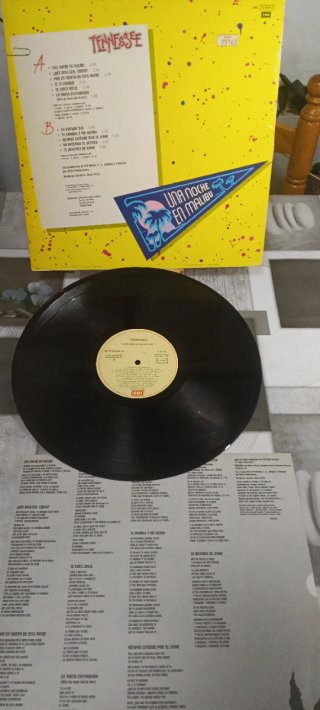 Vinilo Tennessee - Una Noche en Malibú