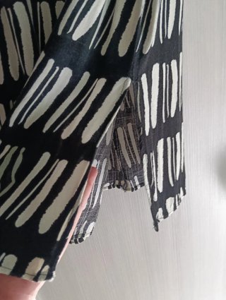 Blusa sin mangas estampada