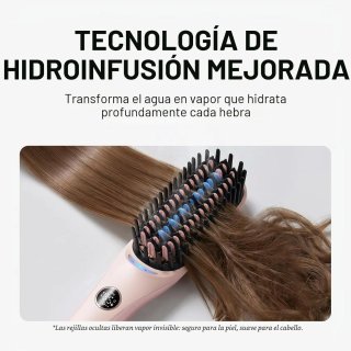 Cepillo Alisador Vapor Wavytalk Steambrush Pro Ros