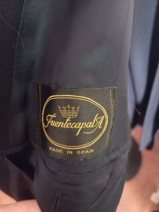 Traje Fuentecapala negro Talla 56