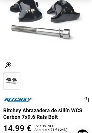 Abrazadera Tija Richey