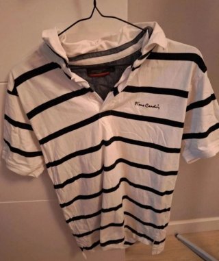 Polo Pierre Cardin Rayas Negras