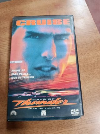 VHS Days of Thunder (Días de Trueno)