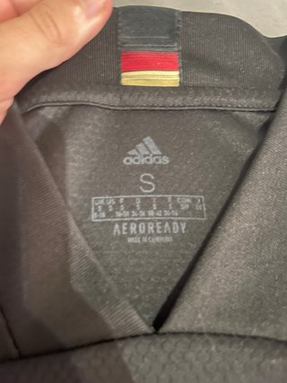 Camiseta Adidas Alemania Negra – Talla S