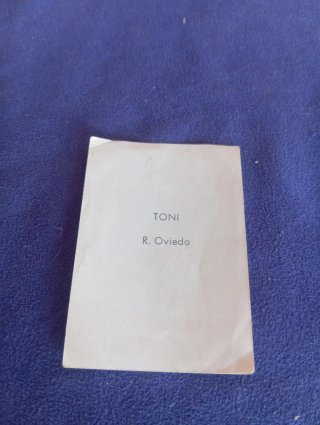 Cromo fútbol antiguo
