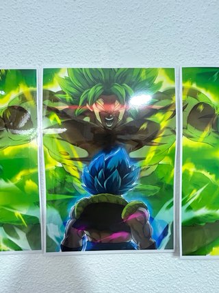 Tríptico Dragon Ball Super Broly