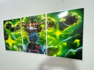 Tríptico Dragon Ball Super Broly