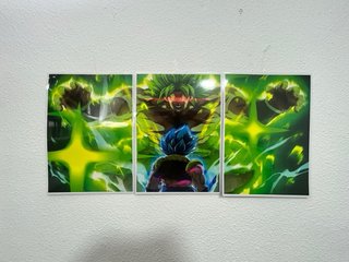 Tríptico Dragon Ball Super Broly