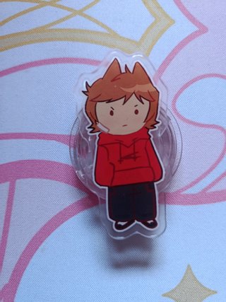 Eddsworld Tord phone charm
