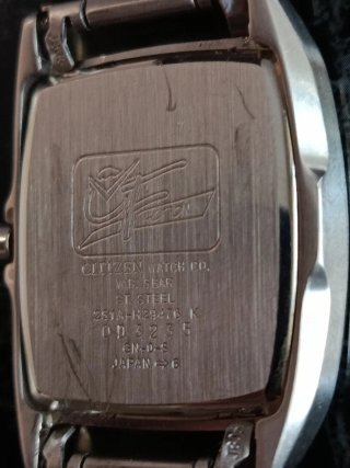 Reloj Citizen Vintage Negro 251A-H28476