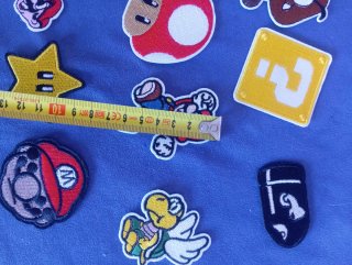 Lote Parches Super Mario Bros