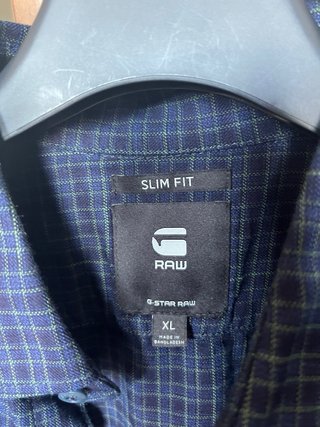 Camisa G-Star RAW cuadros Slim Fit
