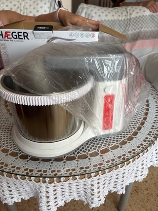 Batidora Haeger 500W con Bol Autorrrotatorio