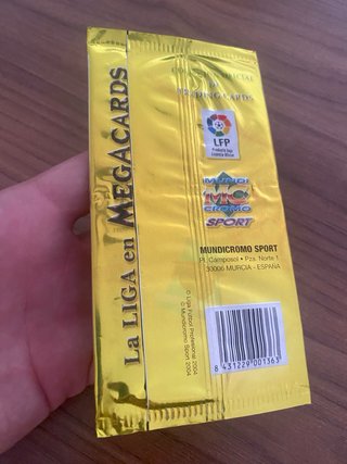 Sobres de cromos LFP Liga 2004 y 1995