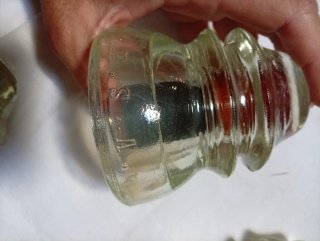 6 Tazze antiche in vetro trasparente