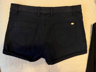 Shorts vaqueros Stradivarius mujer azul marino