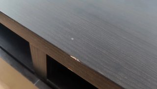 Mueble TV marrón oscuro