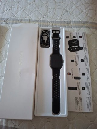 Reloj Inteligente Negro No se que marca es.