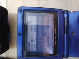 Game Boy Advance SP Edición Pokémon Zafiro kiogre