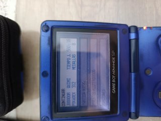Game Boy Advance SP Edición Pokémon Zafiro kiogre