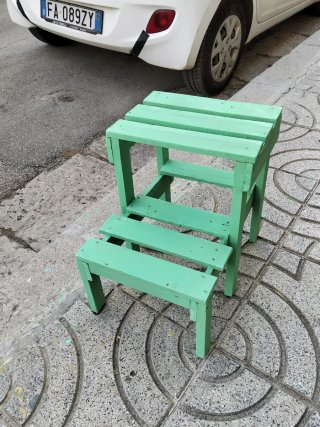 Sgabello natura