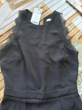 Mono de vestir verano negro
