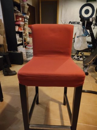 Taburetes Altos Rojos Ikea (Set de 6)
