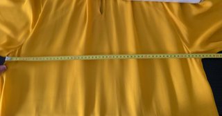 Vestido evasé seda Carolina Herrera