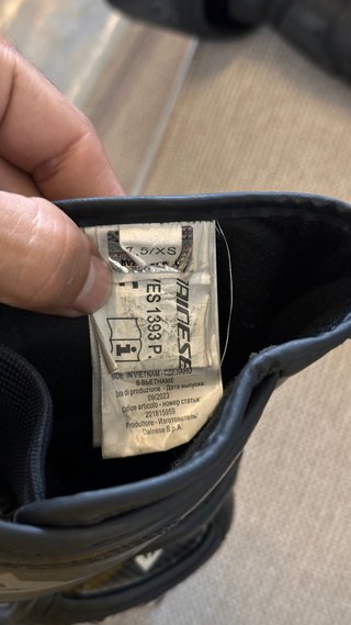 Luvas Dainese Druid 4 - XS (7.5)