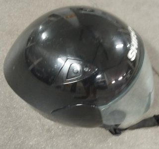 Casco Moto Shiro Negro con Visera