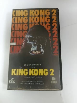 King Kong 2 VHS