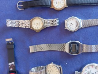 Lote de 9 relojes variados