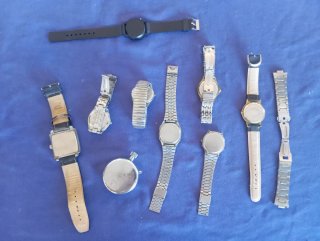 Lote de 9 relojes variados