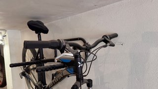 Bicicleta Btwin Gris y Azul