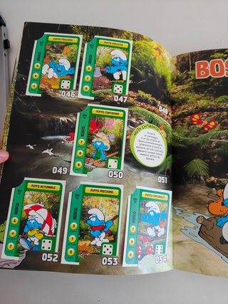 Album Conad: Puffiamo la natura con poster gioco