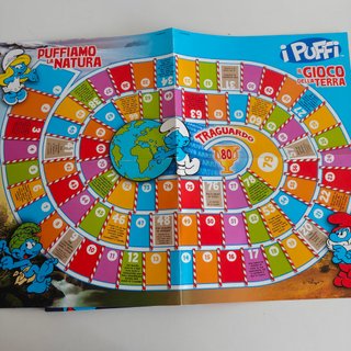 Album Conad: Puffiamo la natura con poster gioco